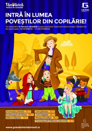 CENUSAREASA  si  TOM DEGETEL se joaca la Grand Cinema & More 